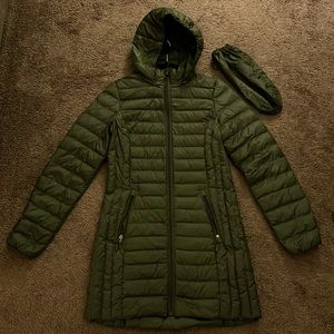 WOMEN'S ULTRA-LIGHT DOWN PACKABLE 3/4 JACKET